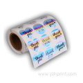 PVC Adhesive Label Thank you Stickers